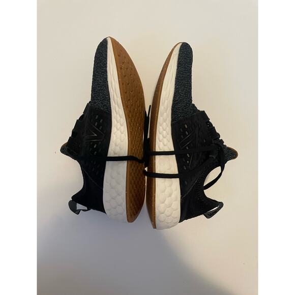 New Balance Womens 9/Mens 7.5 Fresh Foam CruzV1 Black Running Shoes Sneakers - Picture 6 of 8